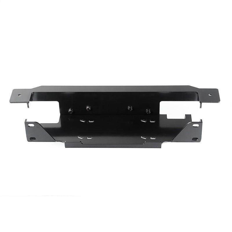 Rugged Ridge Winch Plate Stamped Bumper 13-18 Jeep Wrangler-Winches-Rugged Ridge-RUG11543.15-SMINKpower Performance Parts