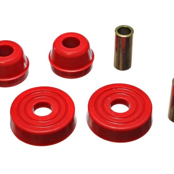 Energy Suspension 83-04 Ford Mustang SVO Red McPherson Strut Tower Bushing Set-tuningsupply.com