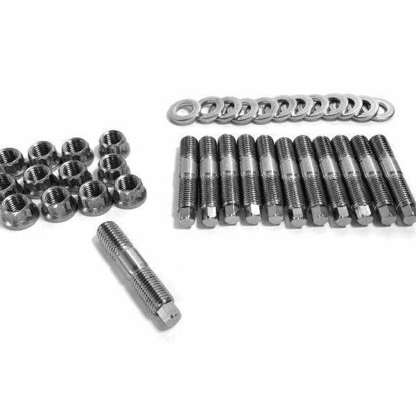 Fleece Performance 94-18 Dodge Cummins 2500-3500 Exhaust Manifold Stud Kit - 7mm External Hex Head-tuningsupply.com