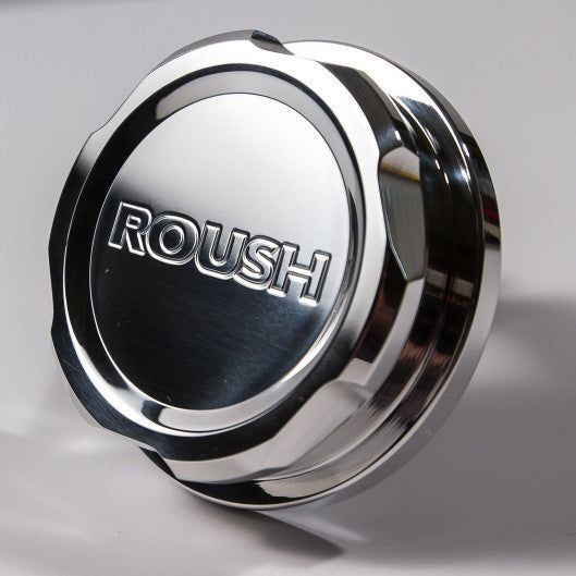 Roush 1996-2018 Ford Mustang Polished Billet Radiator Cap-Radiator Caps-Roush-RSH421258-SMINKpower Performance Parts