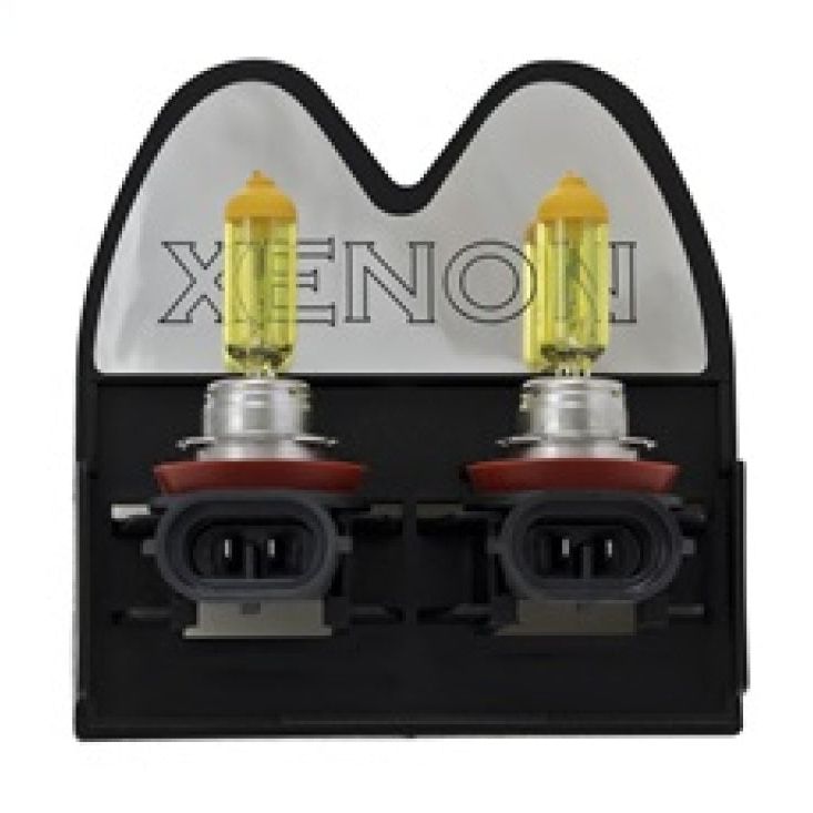 Hella Optilux H11 55W XY Extreme Yellow Bulbs (Pair)-tuningsupply.com