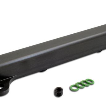 AEM 03-06 Evo 8 & 9 Black Fuel Rail-tuningsupply.com