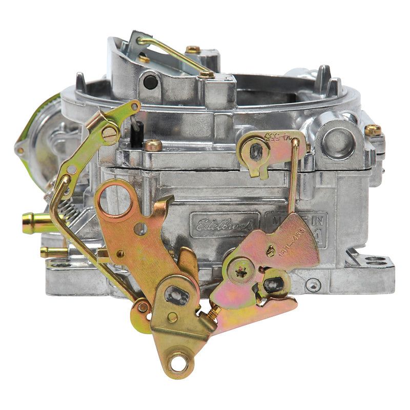 Edelbrock Carburetor Performer Series 4-Barrel 600 CFM Electric Choke Satin Finish-tuningsupply.com