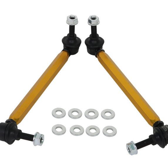 Whiteline Universal Swaybar Link Kit-Heavy Duty Adjustable 10mm Ball/Ball Style-Sway Bar Endlinks-Whiteline-WHLKLC140-255-SMINKpower Performance Parts