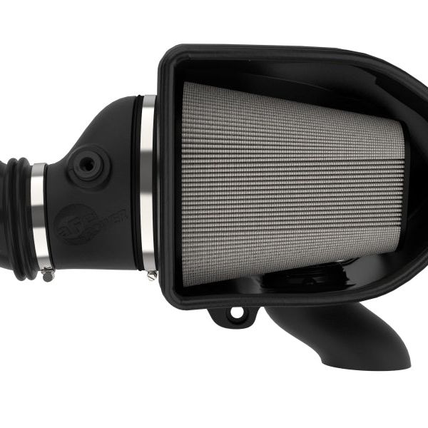 aFe 19-23 Dodge Challenger Hellcat V8-6.2L Magnum FORCE Stage2 Cold Air Intake System w/Pro DRY S-tuningsupply.com