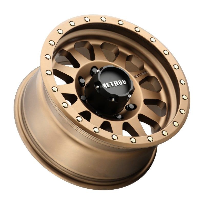 Method MR304 Double Standard 17x8.5 0mm Offset 8x170 130.81mm CB Method Bronze Wheel-tuningsupply.com