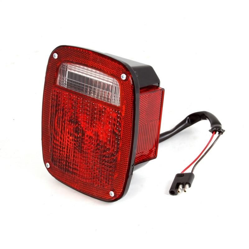 Omix Right Black Tail Lamp 81-86 Jeep CJ Models-tuningsupply.com