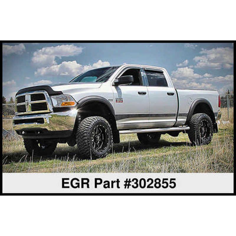 EGR 10-13 Dodge Ram 2500/3500 HD Superguard Hood Shield - Matte (302855)-tuningsupply.com