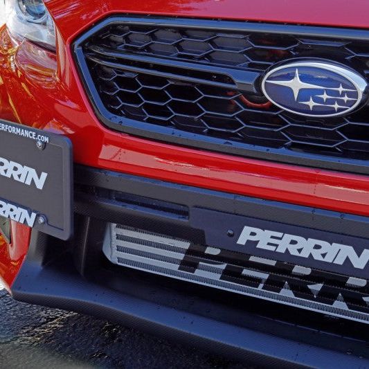 Perrin 2018+ Subaru WRX/STI w/ FMIC License Plate Holder-License Plate Relocation-Perrin Performance-PERPSP-BDY-205F-SMINKpower Performance Parts