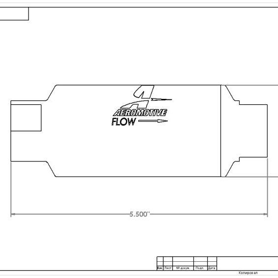 Aeromotive In-Line Filter - AN-10 - Black - 100 Micron-tuningsupply.com