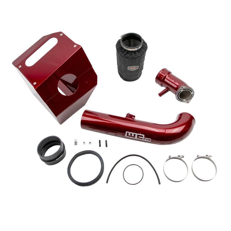 Wehrli 17-19 Chevrolet 6.6L L5P 4in Intake Kit Stage 2 - WCFab Red - SMINKpower Performance Parts WCFWCF100360-RED Wehrli