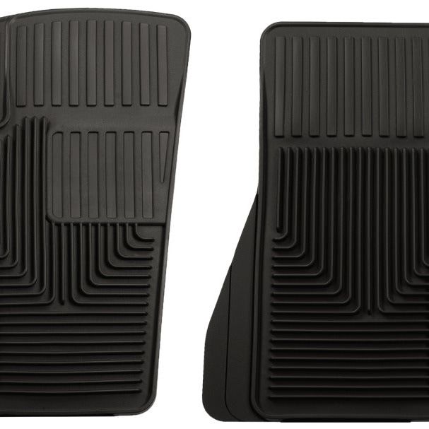 Husky Liners 07-11 Jeep Wrangler (Base/Unlimited)/02-07 Liberty Heavy Duty Black Front Floor Mats-tuningsupply.com