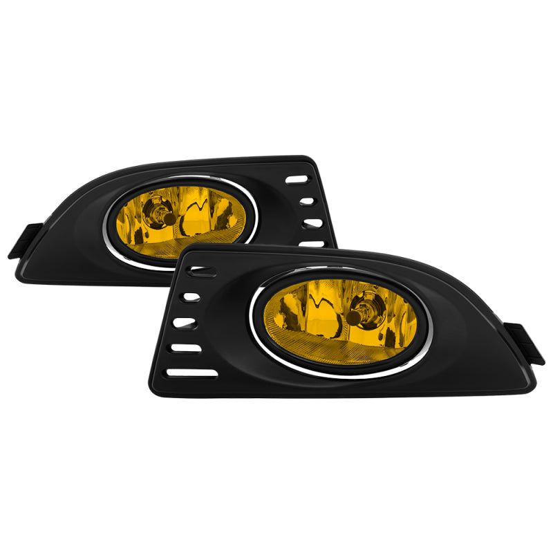 Spyder Acura RSX 05-07 OEM Fog Lights w/Switch Yellow FL-AR06-Y-Fog Lights-SPYDER-SPY5020680-SMINKpower Performance Parts