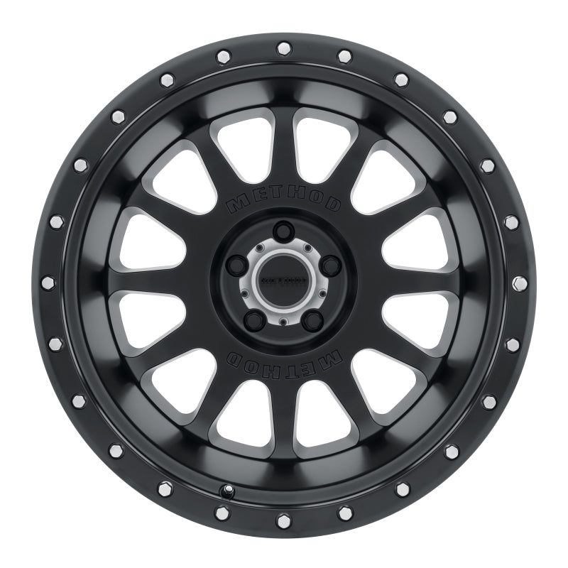 Method MR605 NV 20x10 -24mm Offset 5x5 71.5mm CB Matte Black Wheel-tuningsupply.com