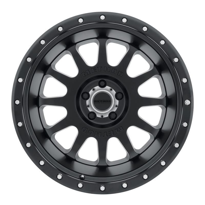 Method MR605 NV 20x9 -12mm Offset 5x150 110.5mm CB Matte Black Wheel-tuningsupply.com