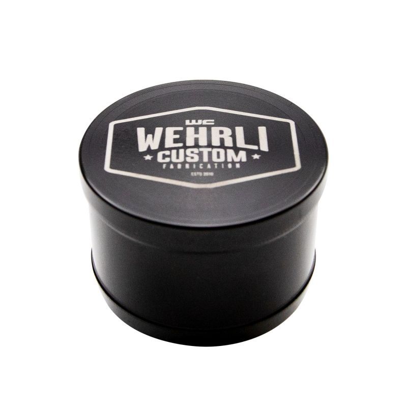 Wehrli 2017-2024 Chevrolet 6.6L L5P Duramax Intake Resonator Delete Plug - Black Anodized - SMINKpower Performance Parts WCFWCF100473 Wehrli