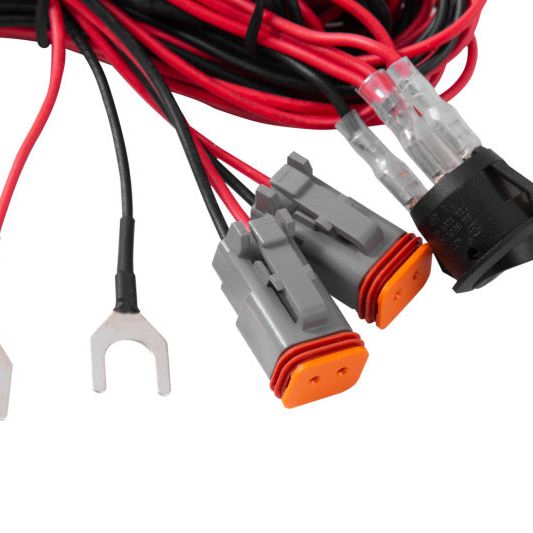 Diode Dynamics Light Duty Dual Output Light Bar Wiring Harness-tuningsupply.com