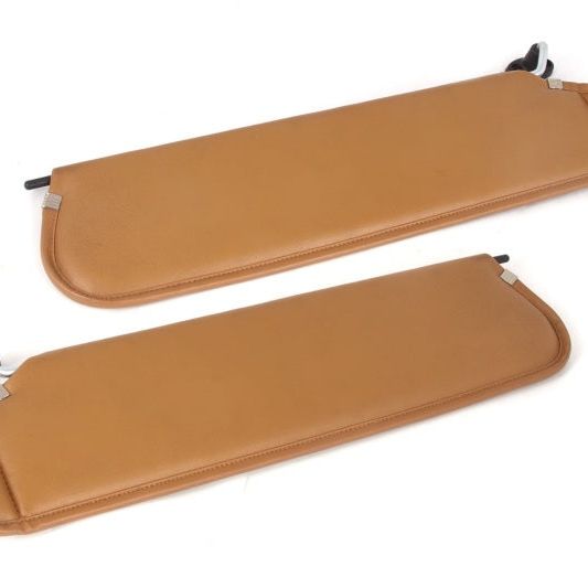 Omix Camel Sunvisor Set For 97-02 Jeep Wrangler TJ-tuningsupply.com