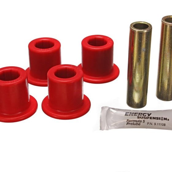 Energy Suspension Jeep Frame Shackle Bushing Set - Red-tuningsupply.com