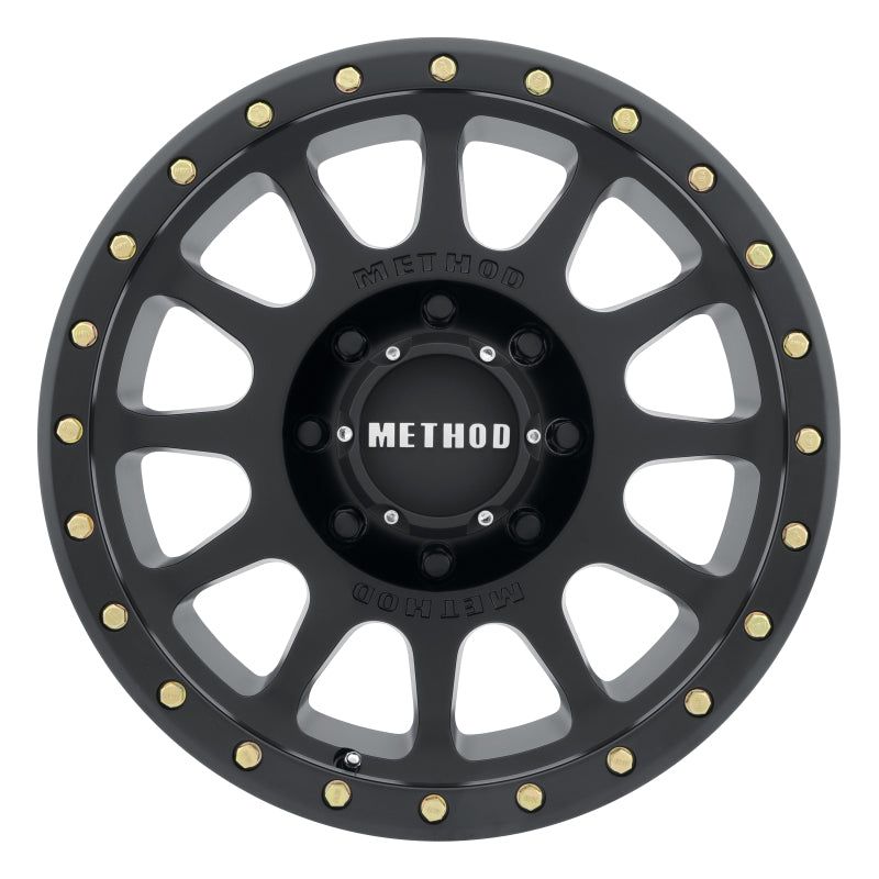 Method MR305 NV 20x9 +18mm Offset 8x170 130.81mm CB Matte Black Wheel-tuningsupply.com