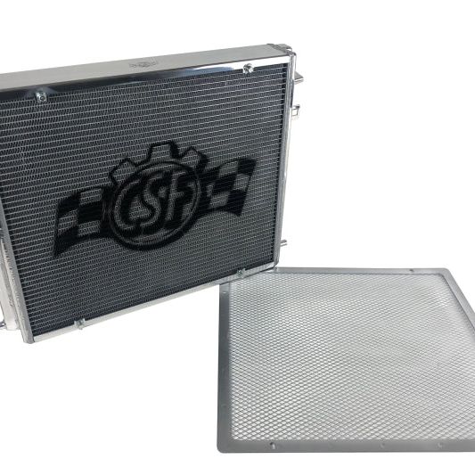 CSF BMW B58/B48 Front Mount Triple-Pass Heat Exchanger w/Rock Guard-tuningsupply.com