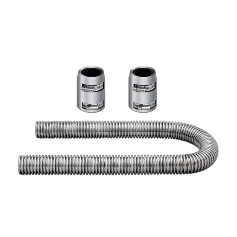 Mishimoto Universal Flexible Radiator Hose Kit Chrome-tuningsupply.com