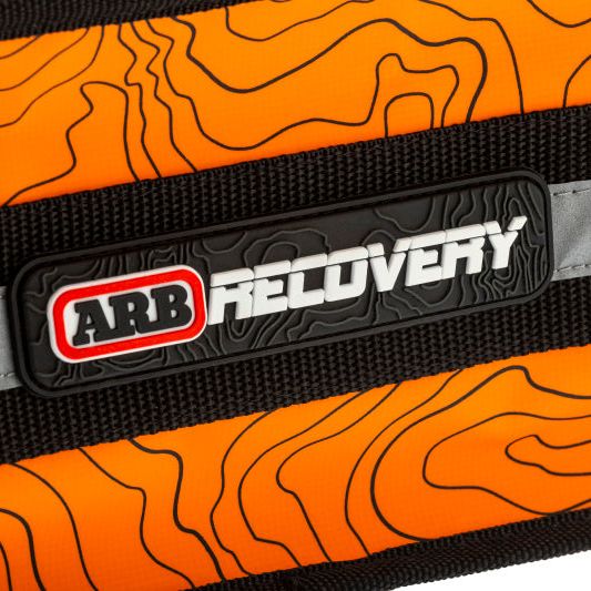 ARB Micro Recovery Bag Orange/Black Topographic Styling PVC Material-tuningsupply.com