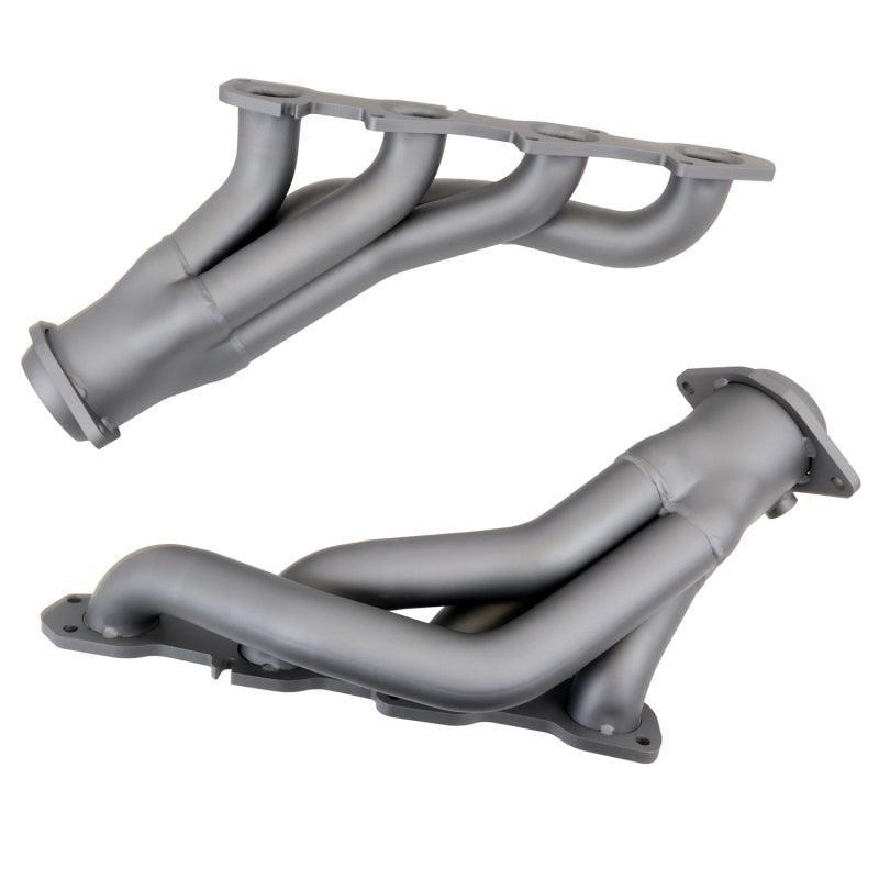 BBK 11-20 Dodge Challenger Hemi 6.4L Shorty Tuned Length Exhaust Headers - 1-7/8in Titanium Ceramic-tuningsupply.com