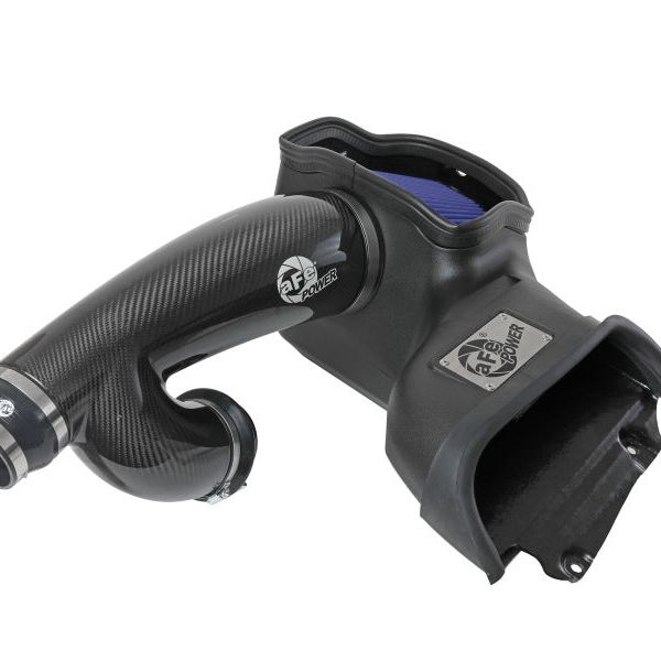 aFe 17-20 Ford F-150/Raptor Track Series Carbon Fiber Cold Air Intake System With Pro 5R Filters-tuningsupply.com