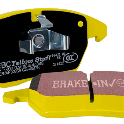 EBC 2023+ Toyota GR Corolla Yellowstuff Front Brake Pads-tuningsupply.com