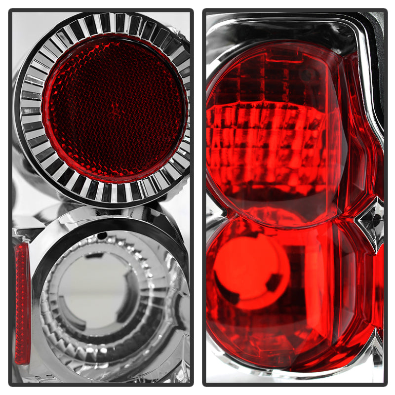 Spyder Ford F150 87-96/Ford Bronco 88-96 Euro Style Tail Lights Chrome ALT-YD-FF15089-C-Tail Lights-SPYDER-SPY5003317-SMINKpower Performance Parts