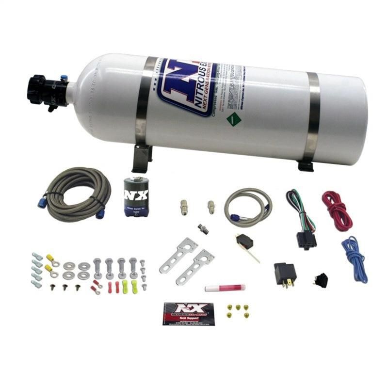 Nitrous Express Diesel Stacker 2 Nitrous Kit w/15lb Bottle - SMINKpower Performance Parts NEXNXD12000 Nitrous Express