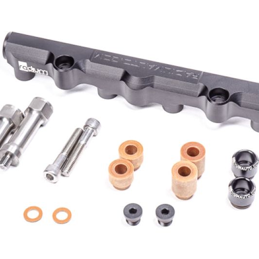 Radium Engineering Mazda 13B-Rew Secondary Top Feed Conversion Fuel Rail-tuningsupply.com