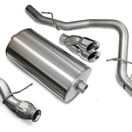 Corsa 2009-2014 Chevrolet Tahoe 5.3L V8 Polished Sport Cat-Back Exhaust-tuningsupply.com