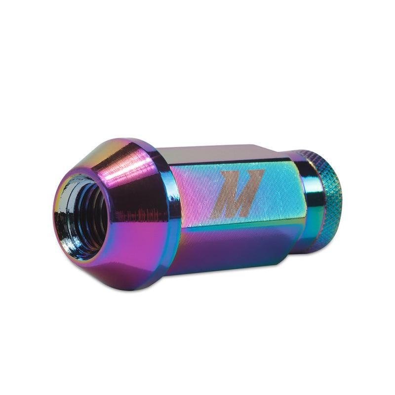 Mishimoto Aluminum Locking Lug Nuts M12x1.5 20pc Set Neo Chrome - SMINKpower Performance Parts MISMMLG-15-20LNC Mishimoto