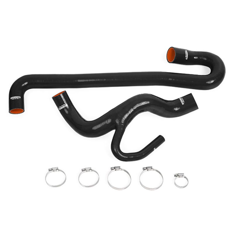 Mishimoto 12+ Jeep Grand Cherokee SRT8 6.4L V8 Black Silicone Radiator Hose Kit-tuningsupply.com