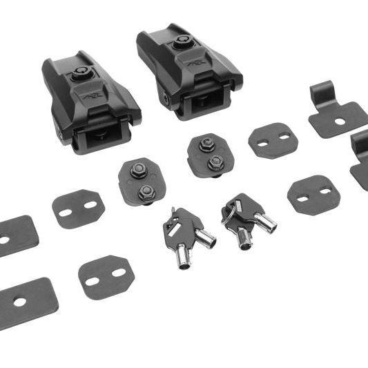 Rugged Ridge Locking Hood Catch Kit 07-18 Jeep Wrangler JKU / 18-22 Wrangler JL - SMINKpower Performance Parts RUG11210.32 Rugged Ridge