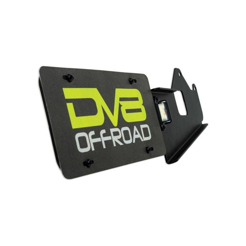 DV8 Offroad 21-23 Ford Bronco Rear License Plate Relocation Bracket-tuningsupply.com