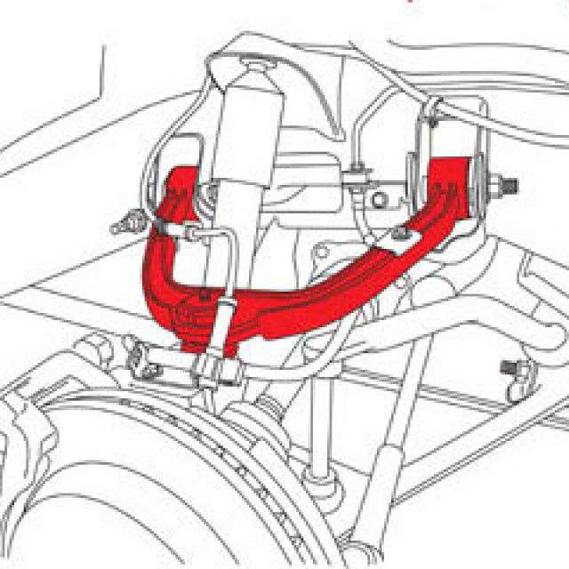 SPC Performance GM Truck/SUV Front Control Arms (PR)-Control Arms-SPC Performance-SPC86470-SMINKpower Performance Parts