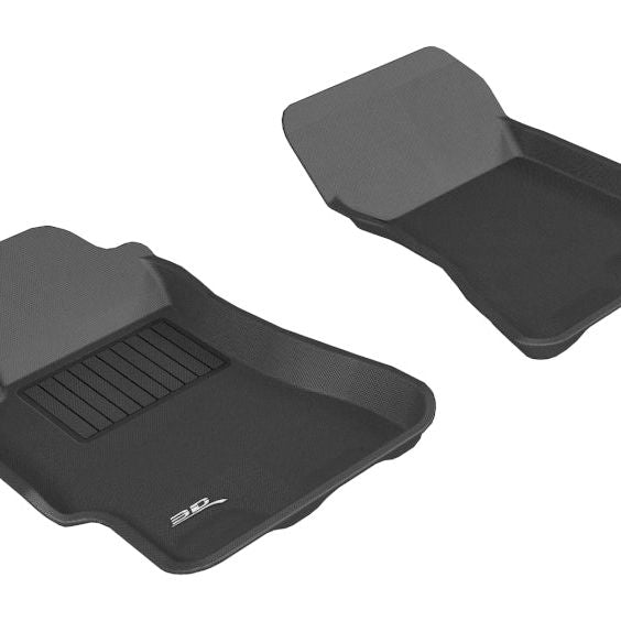 3D MAXpider 2002-2007 Subaru Impreza Kagu 1st Row Floormat - Black-tuningsupply.com