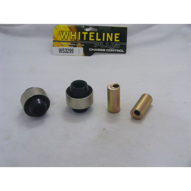 Whiteline Plus 10/00-3/06 Toyota MR2 Spyder Front Control Arm - Lower Inner Rear Bushing Kit-Bushing Kits-Whiteline-WHLW53299-SMINKpower Performance Parts