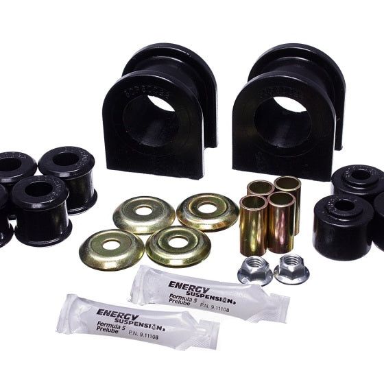 Energy Suspension 89-11 Ford F53 Motorhome Black 36mm Rear Sway Bar Bushing Set-tuningsupply.com