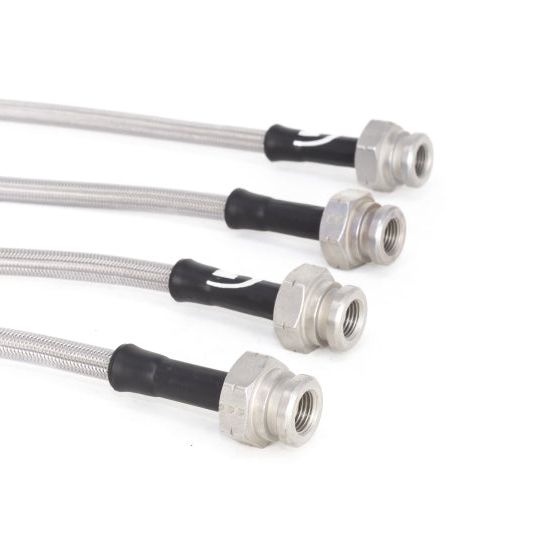 Goodridge 17-18 Honda Civic (Base/LX/EX) Stainless Steel Brake Line Kit-tuningsupply.com