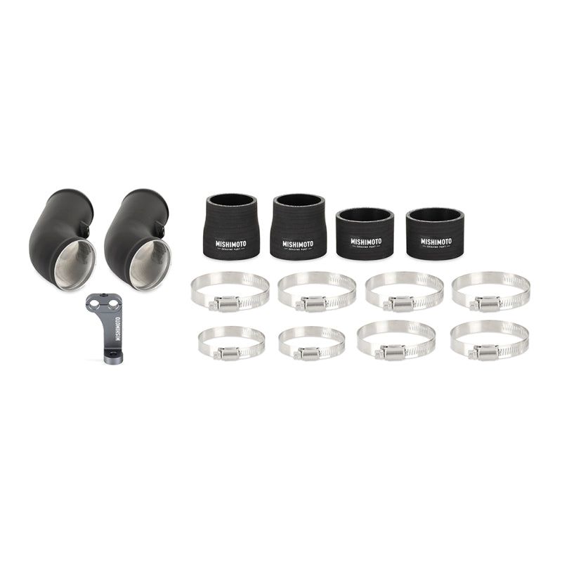 Mishimoto 12-16 BMW F10 M5 Intercooler Pipe Kit Micro Wrinkle Black-tuningsupply.com