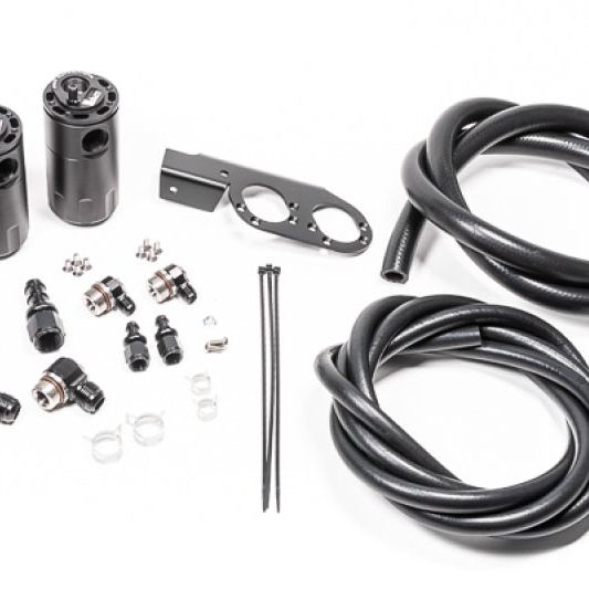 Radium Engineering Dual Catch Can Kit Nissan Z33 V35 VQ35DE/HR Fluid Lock-tuningsupply.com