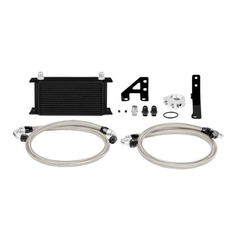 Mishimoto 15 Subaru STI Thermostatic Oil Cooler Kit - Black-tuningsupply.com