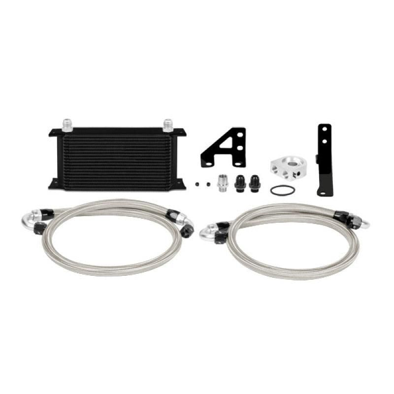 Mishimoto 15 Subaru STI Oil Cooler Kit - Black-tuningsupply.com