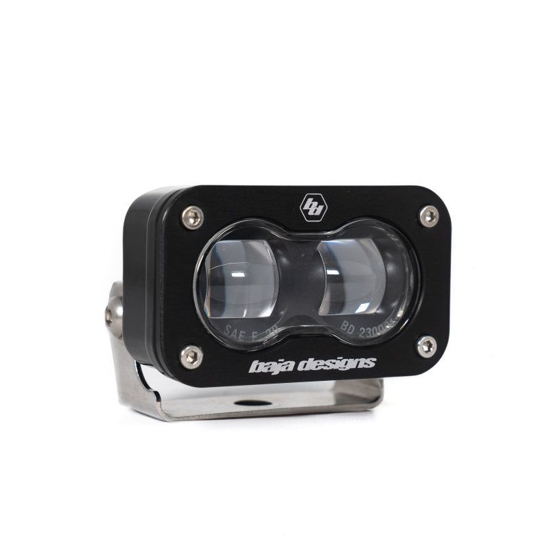 Baja Designs 21-22 Ford Bronco w/Steel Bumper S2 SAE Pro Fog Pocket Light Kit w/Upfitter - Clear-tuningsupply.com