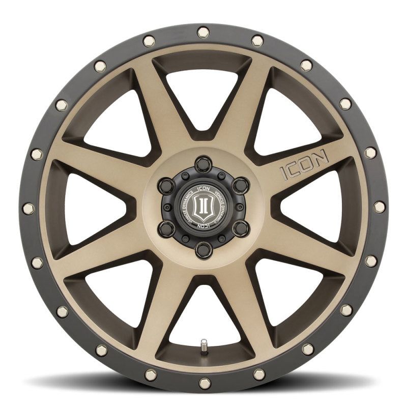 ICON Rebound 20x9 6x5.5 0mm Offset 5in BS Bronze Wheel-tuningsupply.com