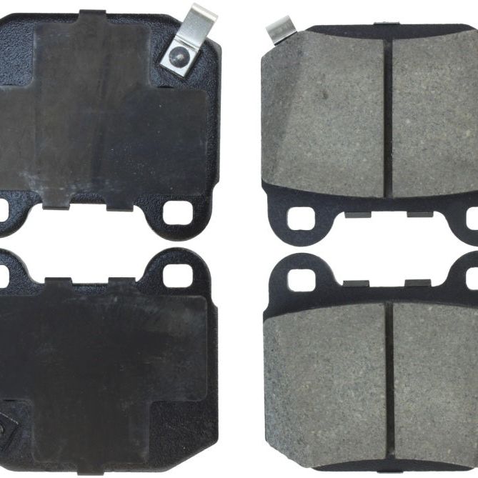 StopTech 03-06 Mitsubishi Lancer Sport Brake Pads w/Shims and Hardware - Rear-Brake Pads - Performance-Stoptech-STO309.09611-SMINKpower Performance Parts